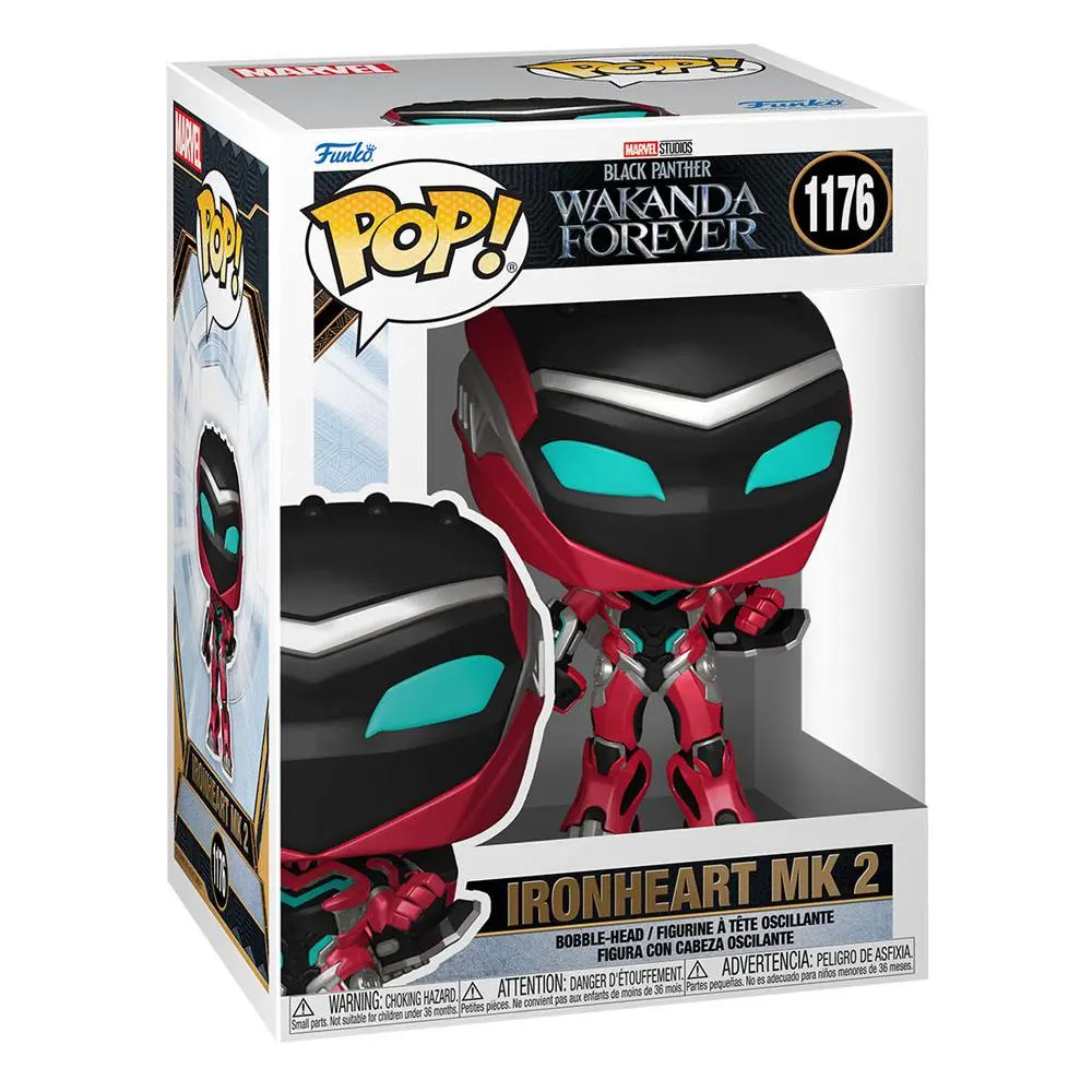 Black Panther: Wakanda Forever POP! Marvel Vinyl Figura Ironheart MK 2 9 cm fotografija proizvoda