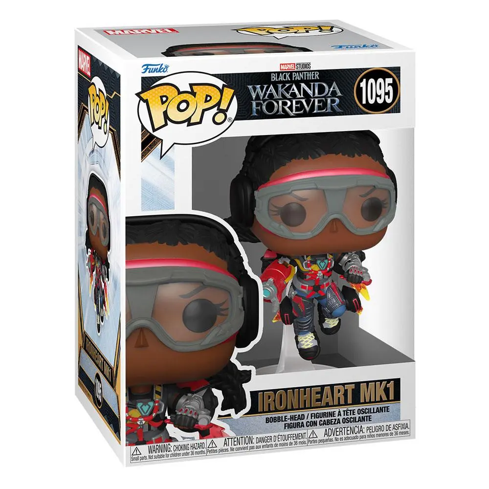 Black Panther: Wakanda Forever POP! Marvel Vinyl Figura Ironheart MK 1 9 cm fotografija proizvoda