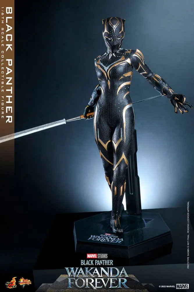 Black Panther: Wakanda Forever Movie Masterpiece akcijska figura 1/6 Black Panther 28 cm fotografija proizvoda