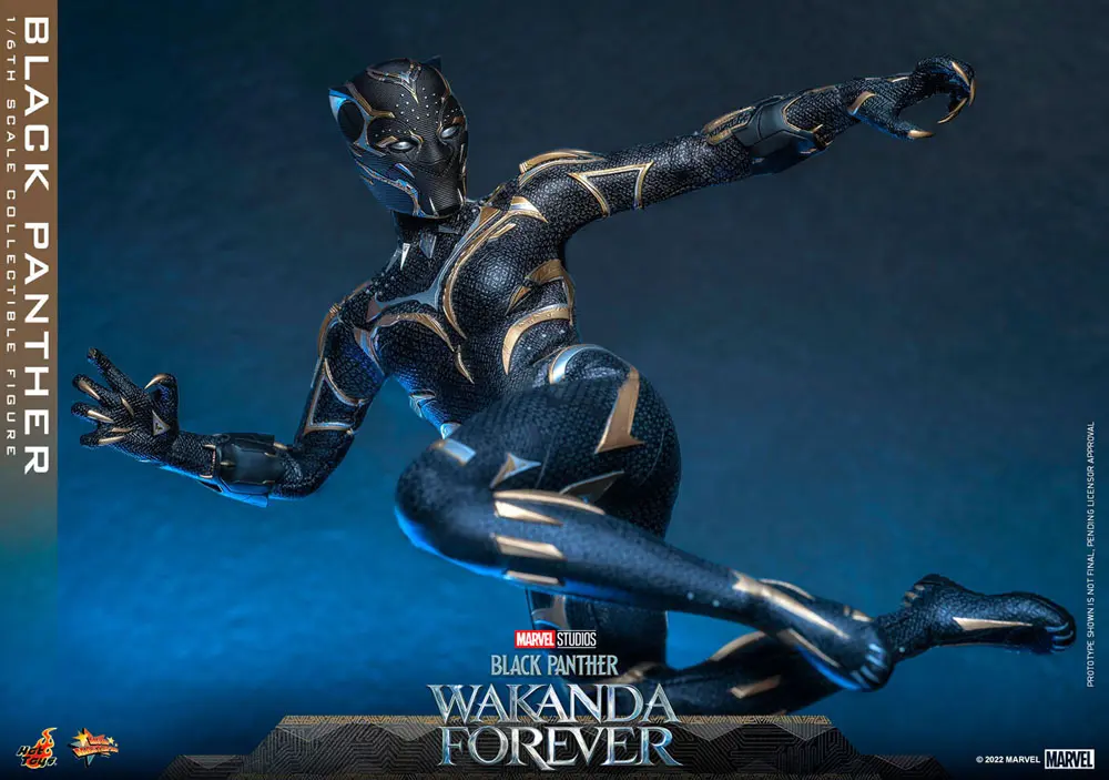 Black Panther: Wakanda Forever Movie Masterpiece akcijska figura 1/6 Black Panther 28 cm fotografija proizvoda