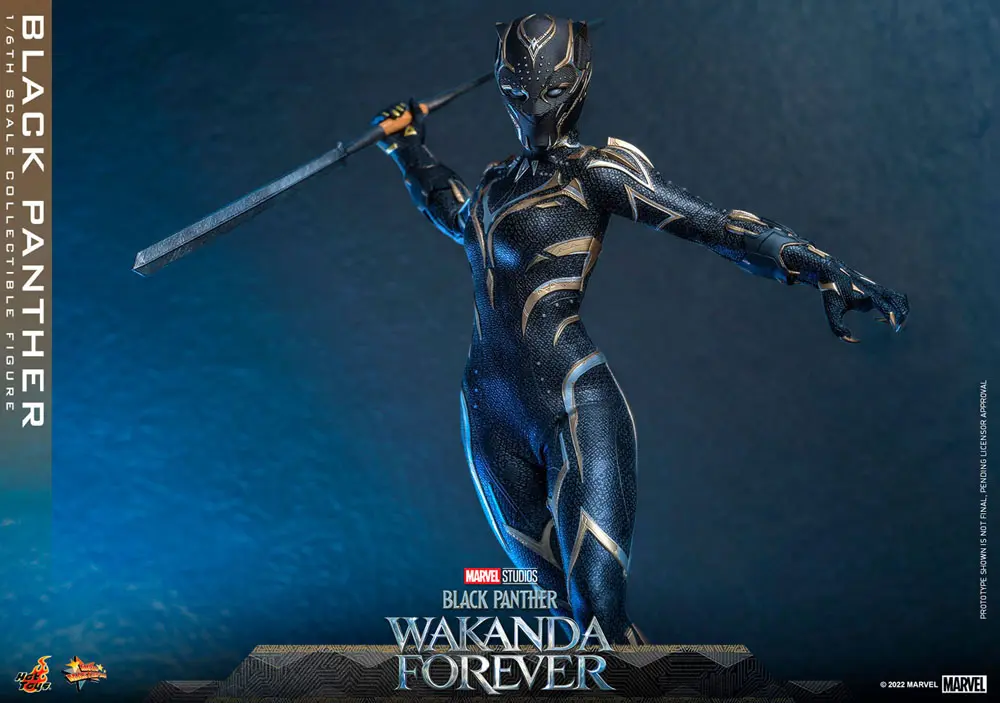 Black Panther: Wakanda Forever Movie Masterpiece akcijska figura 1/6 Black Panther 28 cm fotografija proizvoda