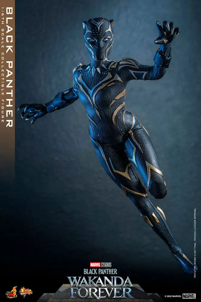 Black Panther: Wakanda Forever Movie Masterpiece akcijska figura 1/6 Black Panther 28 cm fotografija proizvoda