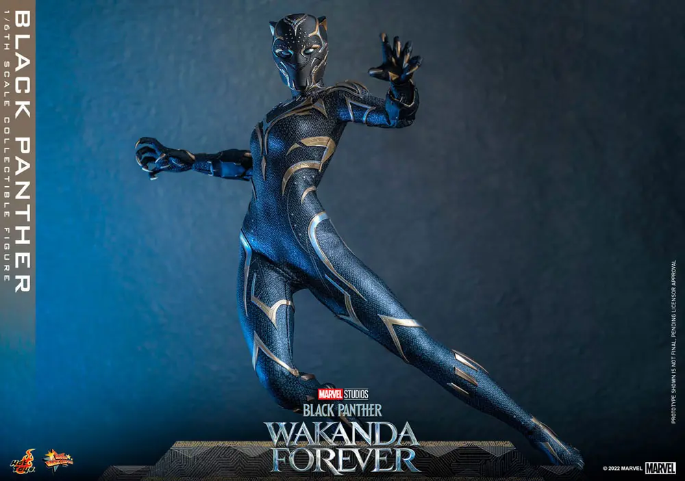 Black Panther: Wakanda Forever Movie Masterpiece akcijska figura 1/6 Black Panther 28 cm fotografija proizvoda