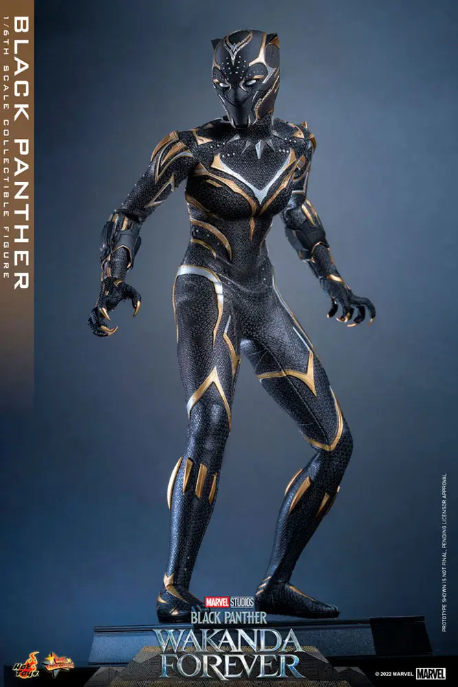 Black Panther: Wakanda Forever Movie Masterpiece akcijska figura 1/6 Black Panther 28 cm fotografija proizvoda