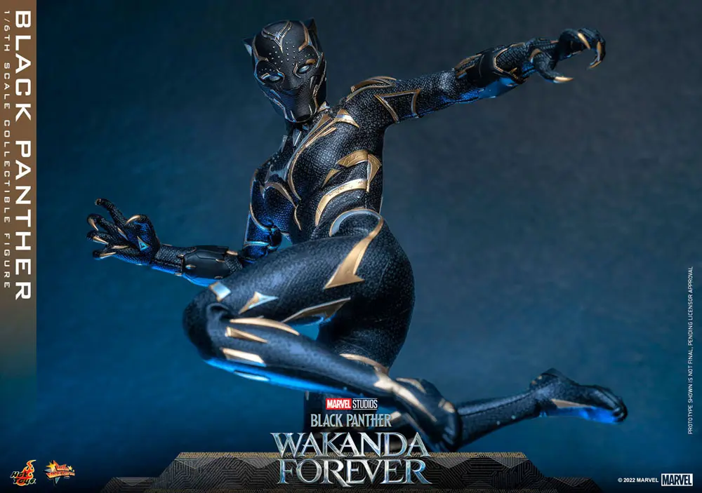 Black Panther: Wakanda Forever Movie Masterpiece akcijska figura 1/6 Black Panther 28 cm fotografija proizvoda