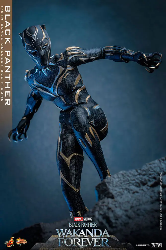 Black Panther: Wakanda Forever Movie Masterpiece akcijska figura 1/6 Black Panther 28 cm fotografija proizvoda