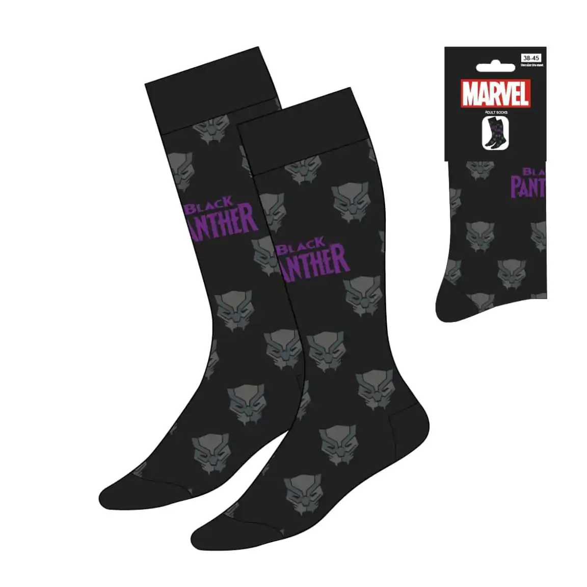 Crne Pantera Čarape Black Panther 38-45 fotografija proizvoda