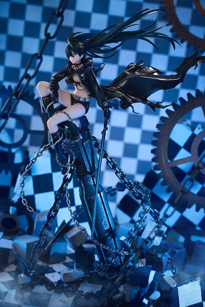 Black Rock Shooter PVC Kip 1/7 Black Rock Shooter: Pilot Edition Ver. 29 cm fotografija proizvoda