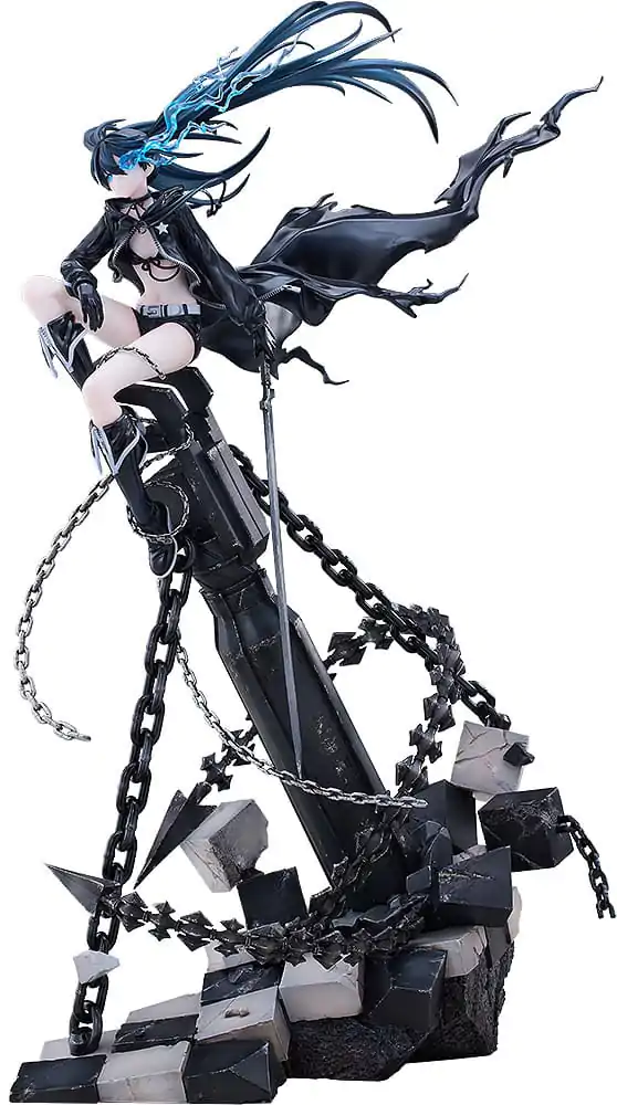 Black Rock Shooter PVC Kip 1/7 Black Rock Shooter: Pilot Edition Ver. 29 cm fotografija proizvoda