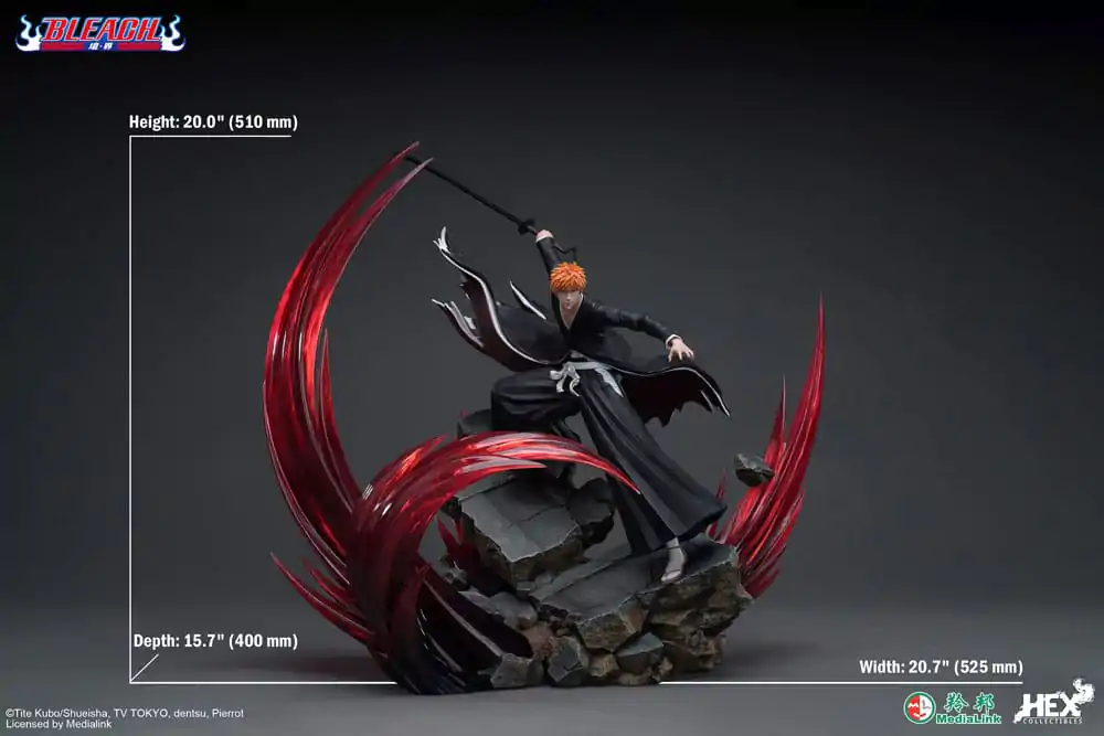 Bleach Elite Dynamic Statua 1/6 Ichigo Kurosaki 51 cm fotografija proizvoda