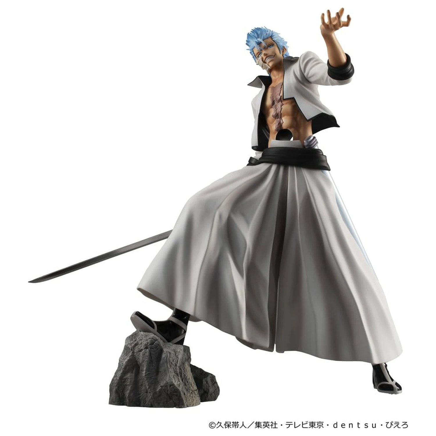 Bleach G.E.M. Series PVC figura Grimmjow Jaegerjaquez 25 cm (Repeat) fotografija proizvoda