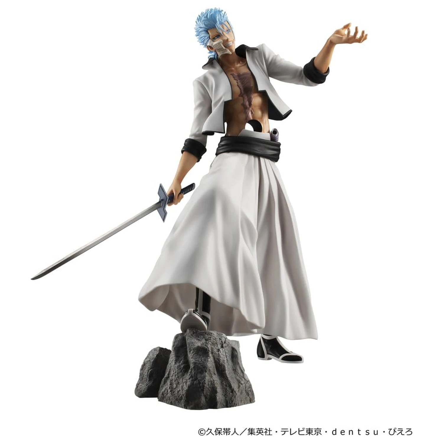 Bleach G.E.M. Series PVC figura Grimmjow Jaegerjaquez 25 cm (Repeat) fotografija proizvoda