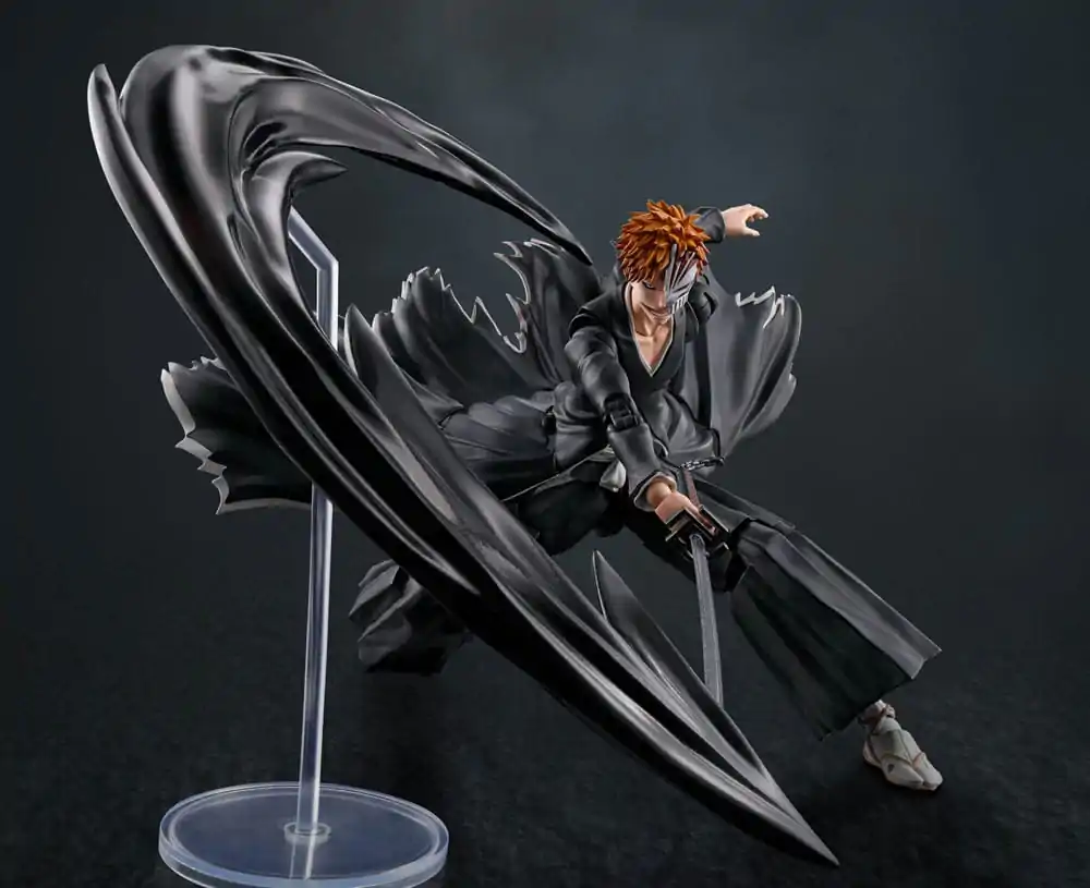 Bleach S.H. Figuarts akcijska figura Ichigo Kurosaki Getsugatensho 15 cm fotografija proizvoda