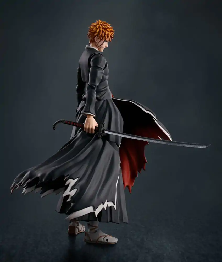 Bleach S.H. Figuarts akcijska figura Ichigo Kurosaki Getsugatensho 15 cm fotografija proizvoda