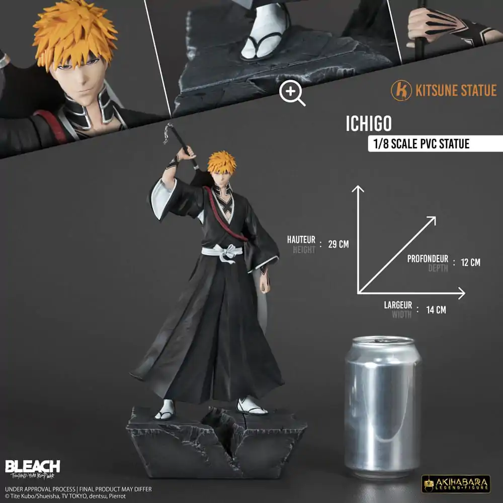 Bleach: Thousand-Year Blood War Figura PVC Kip 1/8 Ichigo 29 cm fotografija proizvoda