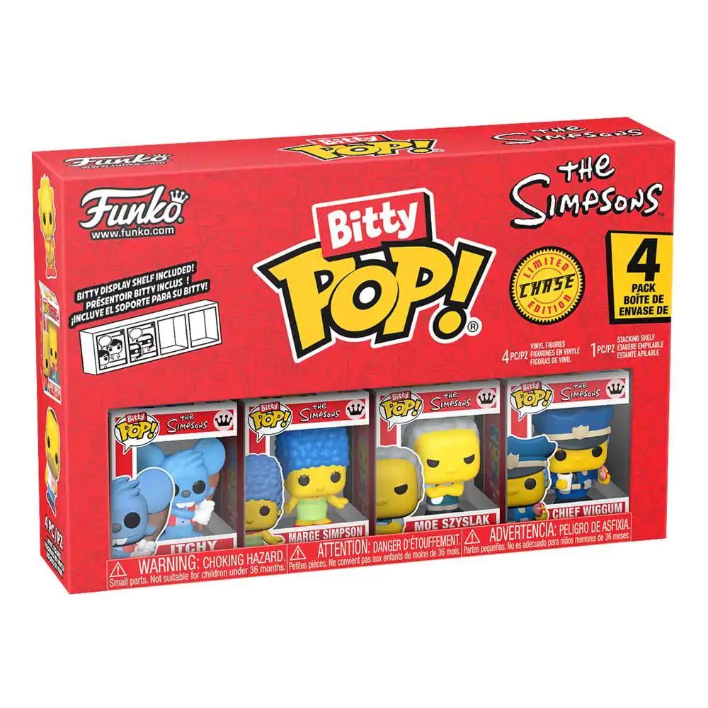 Bitty Funko POP The Simpsons Vinil Figura Paket od 4 Itchy fotografija proizvoda