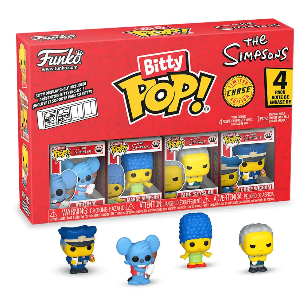 Bitty Funko POP The Simpsons Vinil Figura Paket od 4 Itchy fotografija proizvoda