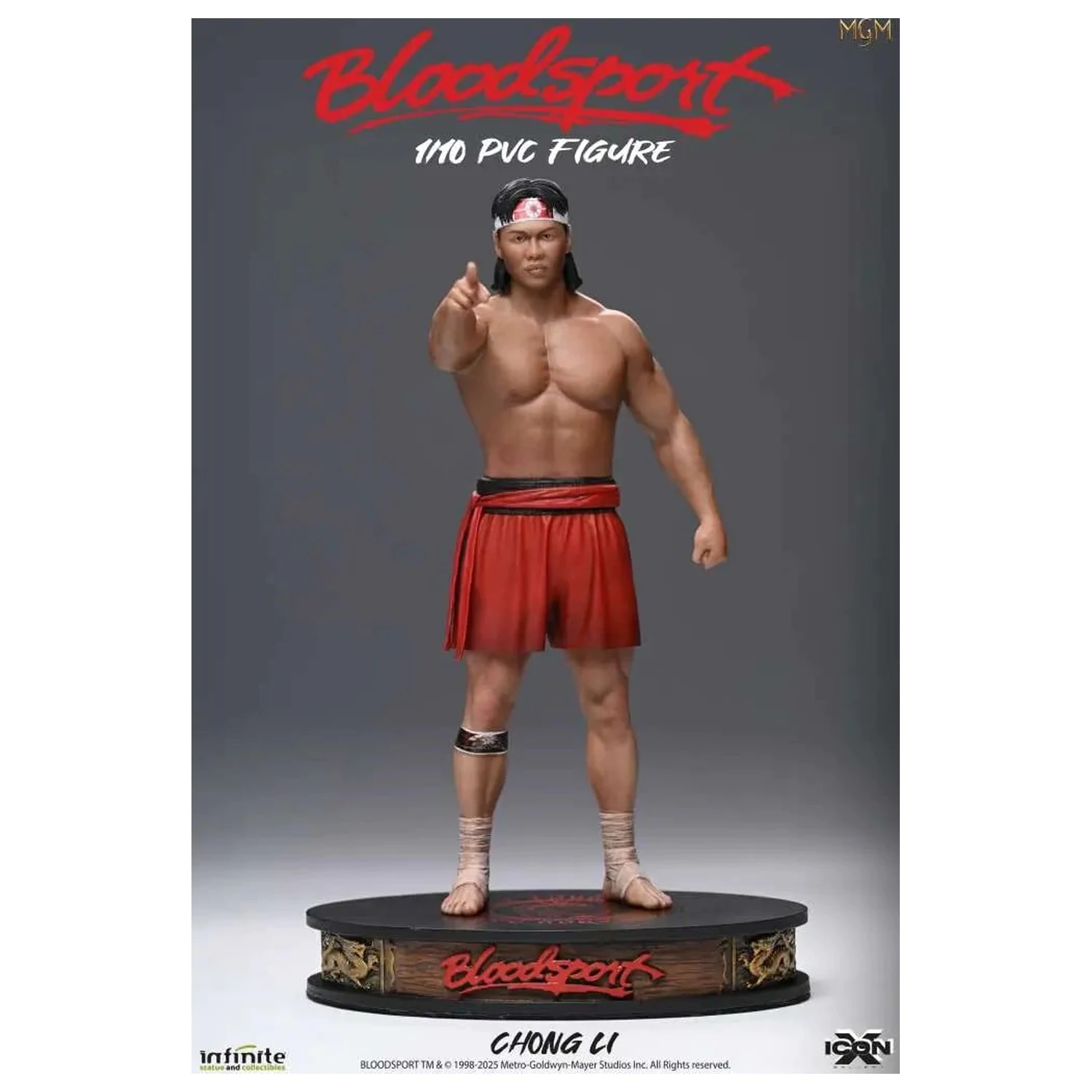 Bloodsport Chong Li figura 1/10 Icon X 19.8cm fotografija proizvoda