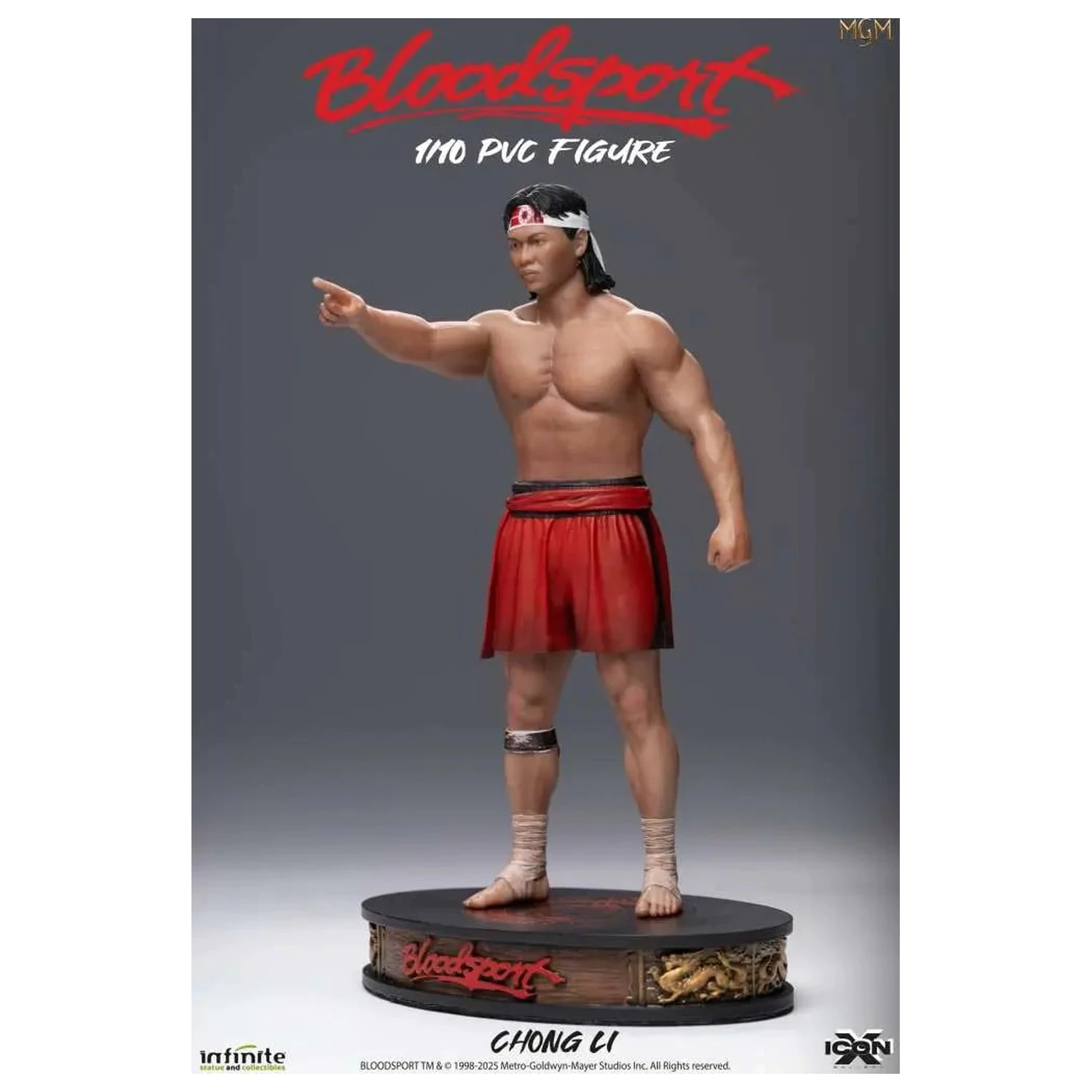 Bloodsport Chong Li figura 1/10 Icon X 19.8cm fotografija proizvoda
