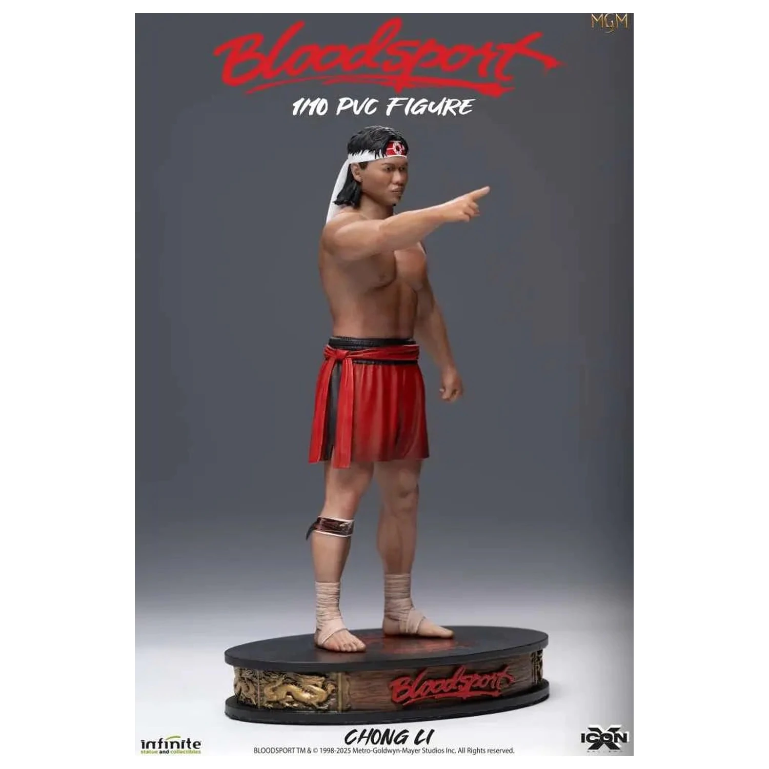 Bloodsport Chong Li figura 1/10 Icon X 19.8cm fotografija proizvoda