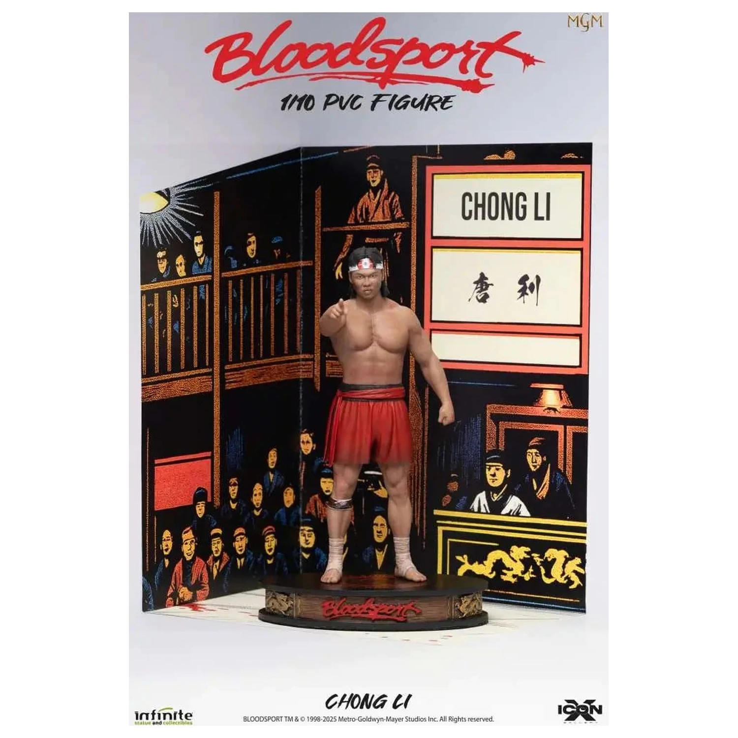 Bloodsport Chong Li figura 1/10 Icon X 19.8cm fotografija proizvoda