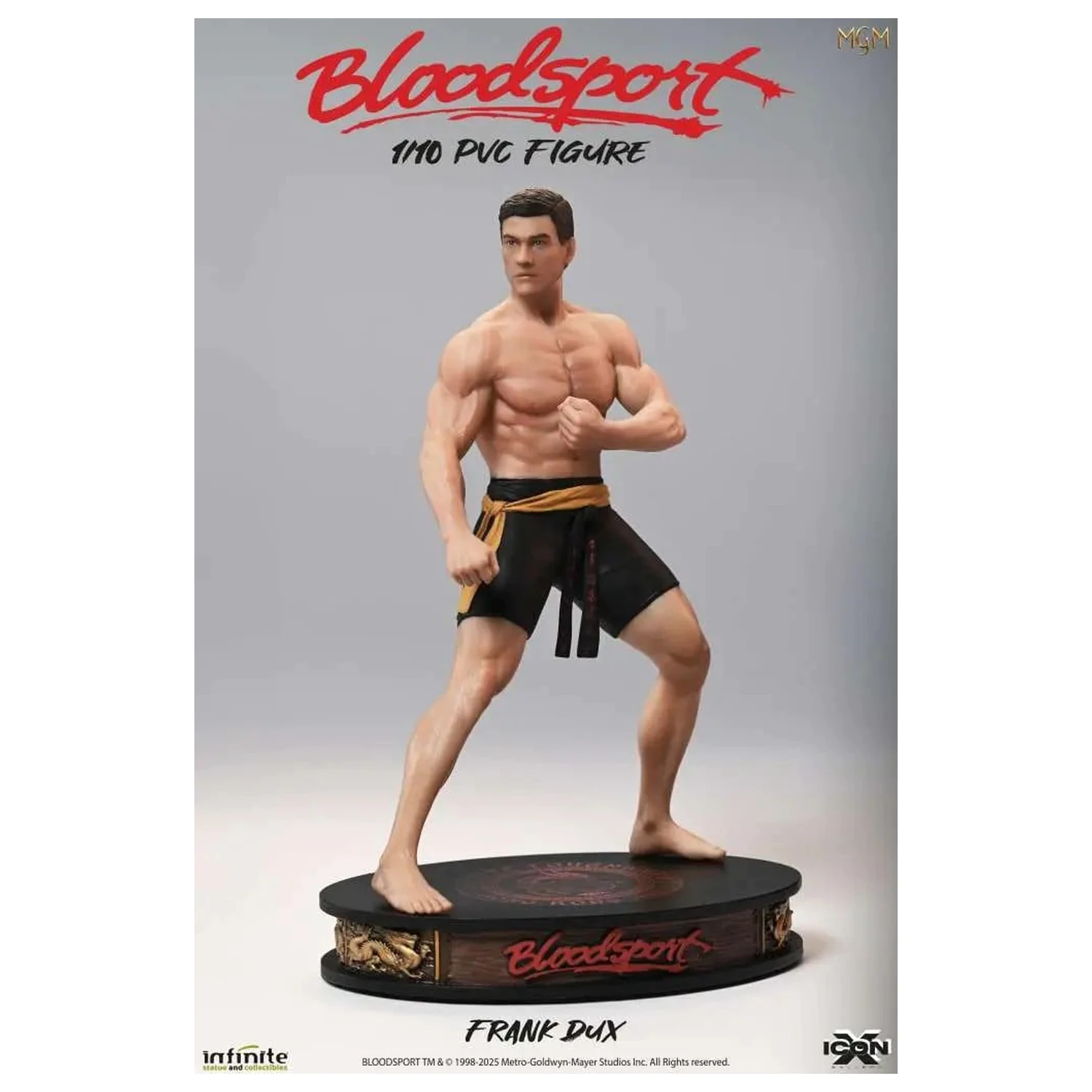 BLOODSPORT Frank Dux Figura 1/10 Icon X 19.4 cm fotografija proizvoda