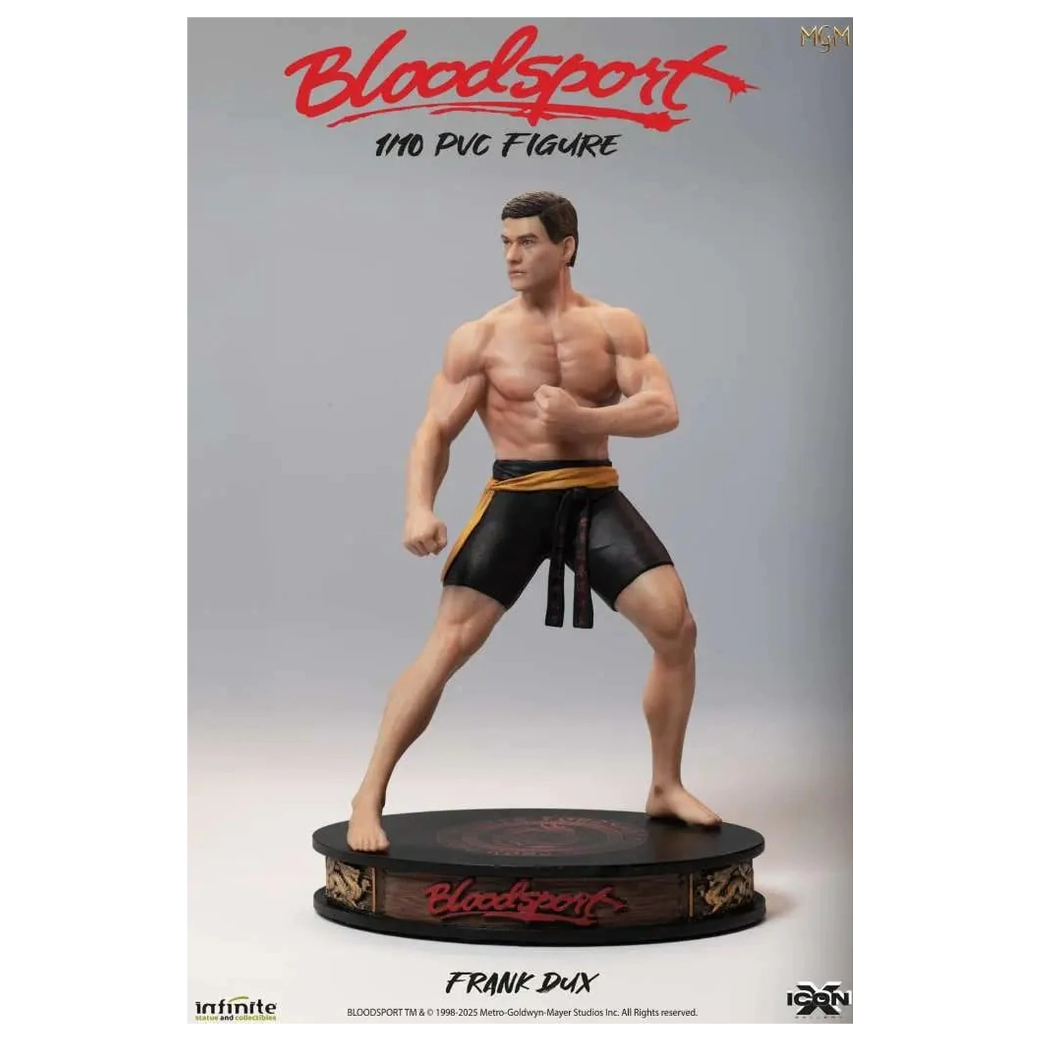 BLOODSPORT Frank Dux Figura 1/10 Icon X 19.4 cm fotografija proizvoda