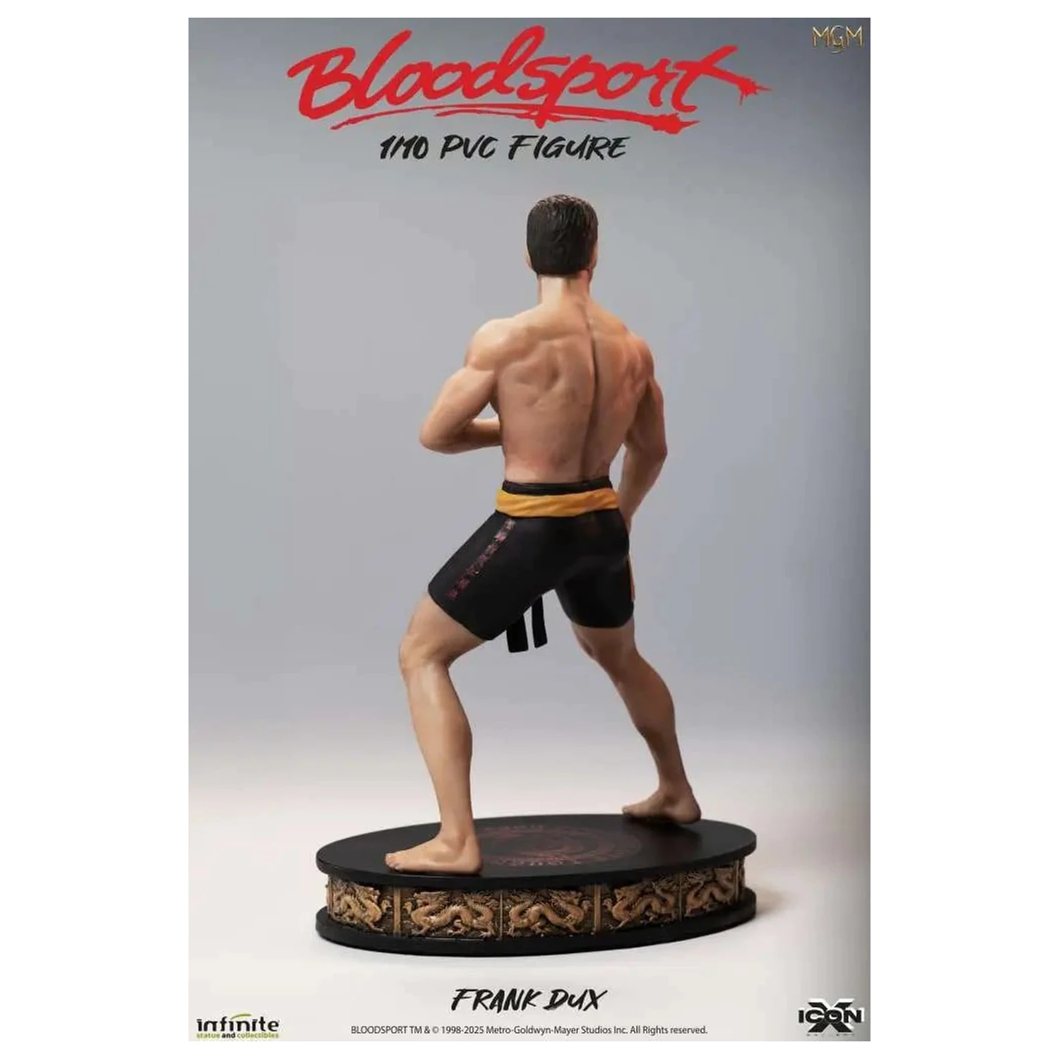 BLOODSPORT Frank Dux Figura 1/10 Icon X 19.4 cm fotografija proizvoda