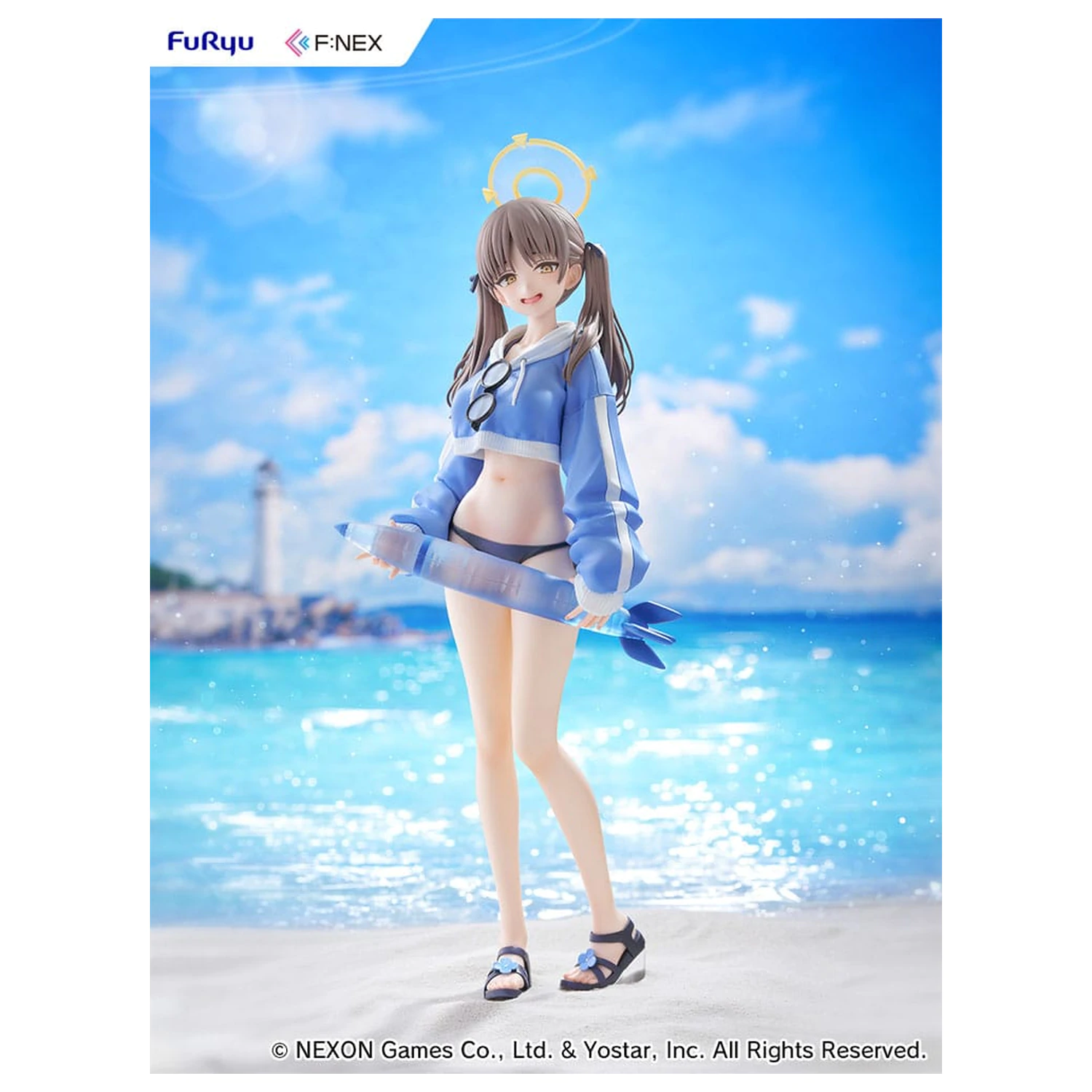 Blue Archiv F:Nex PVC statua 1/7 Moe (kupaći kostim) 27 cm fotografija proizvoda