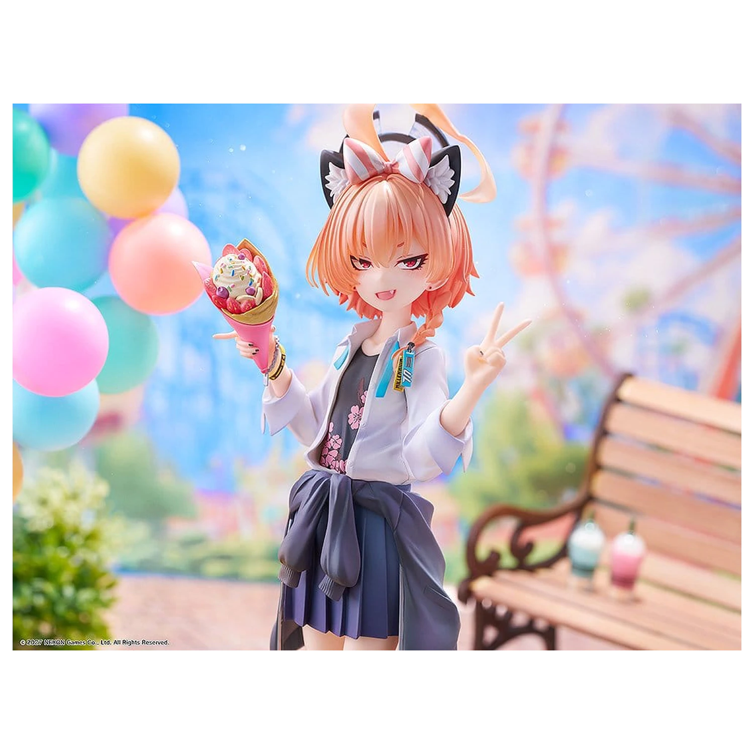 Blue Archive PVC figura 1/7 Neru (School): Memorial Lobby Ver. 22 cm fotografija proizvoda