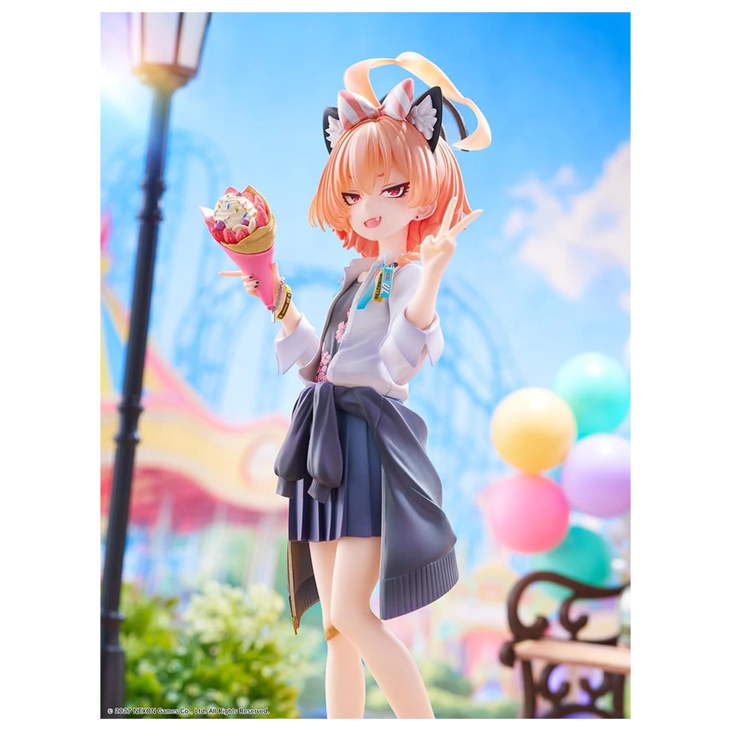 Blue Archive PVC figura 1/7 Neru (School): Memorial Lobby Ver. 22 cm fotografija proizvoda