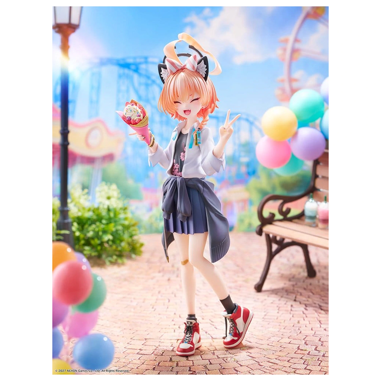 Blue Archive PVC figura 1/7 Neru (School): Memorial Lobby Ver. 22 cm fotografija proizvoda