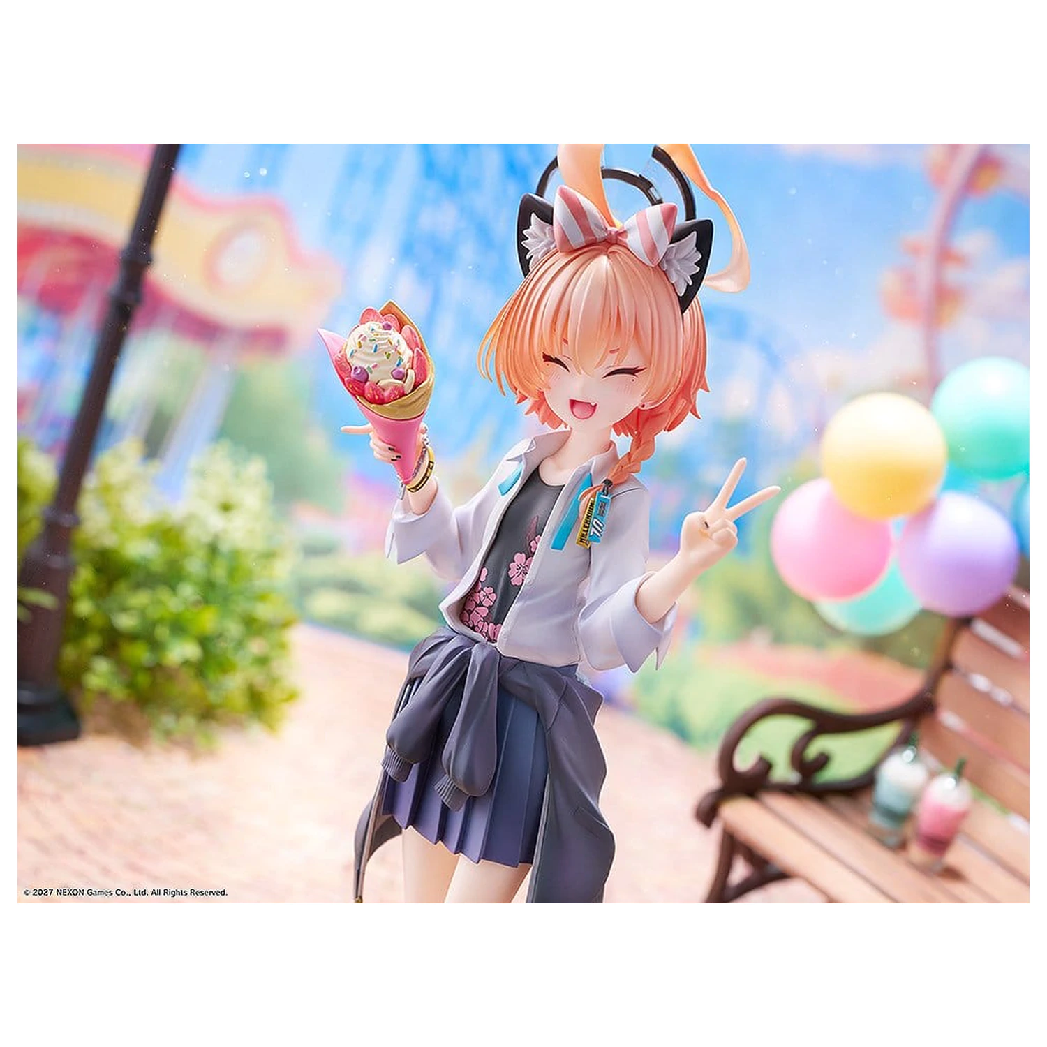 Blue Archive PVC figura 1/7 Neru (School): Memorial Lobby Ver. 22 cm fotografija proizvoda