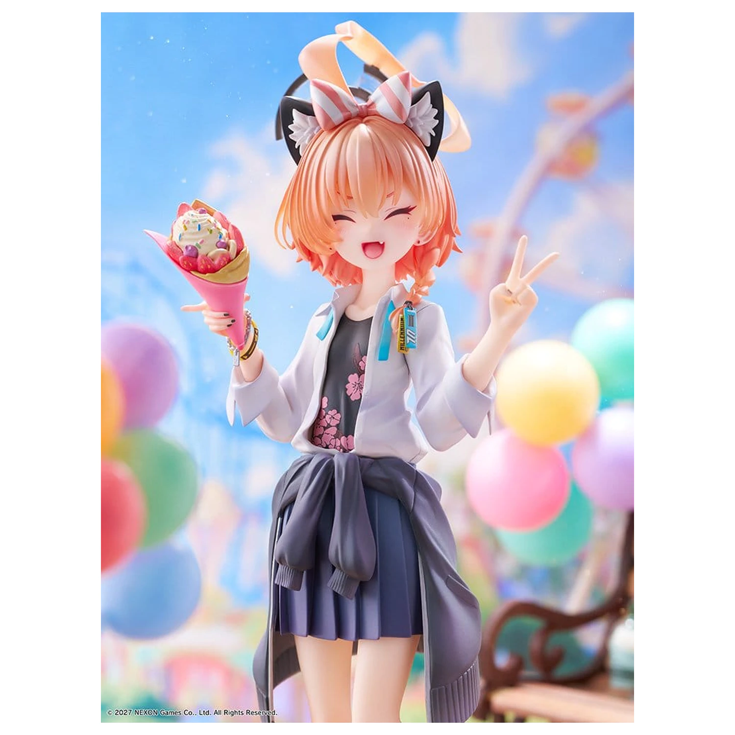 Blue Archive PVC figura 1/7 Neru (School): Memorial Lobby Ver. 22 cm fotografija proizvoda