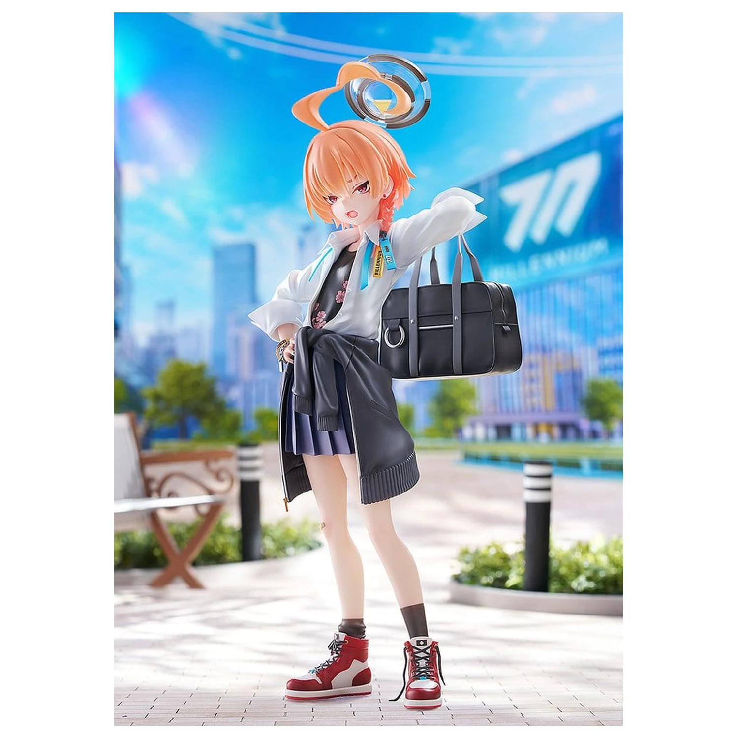 Blue Archive PVC Kip 1/7 Neru (School) 26 cm fotografija proizvoda