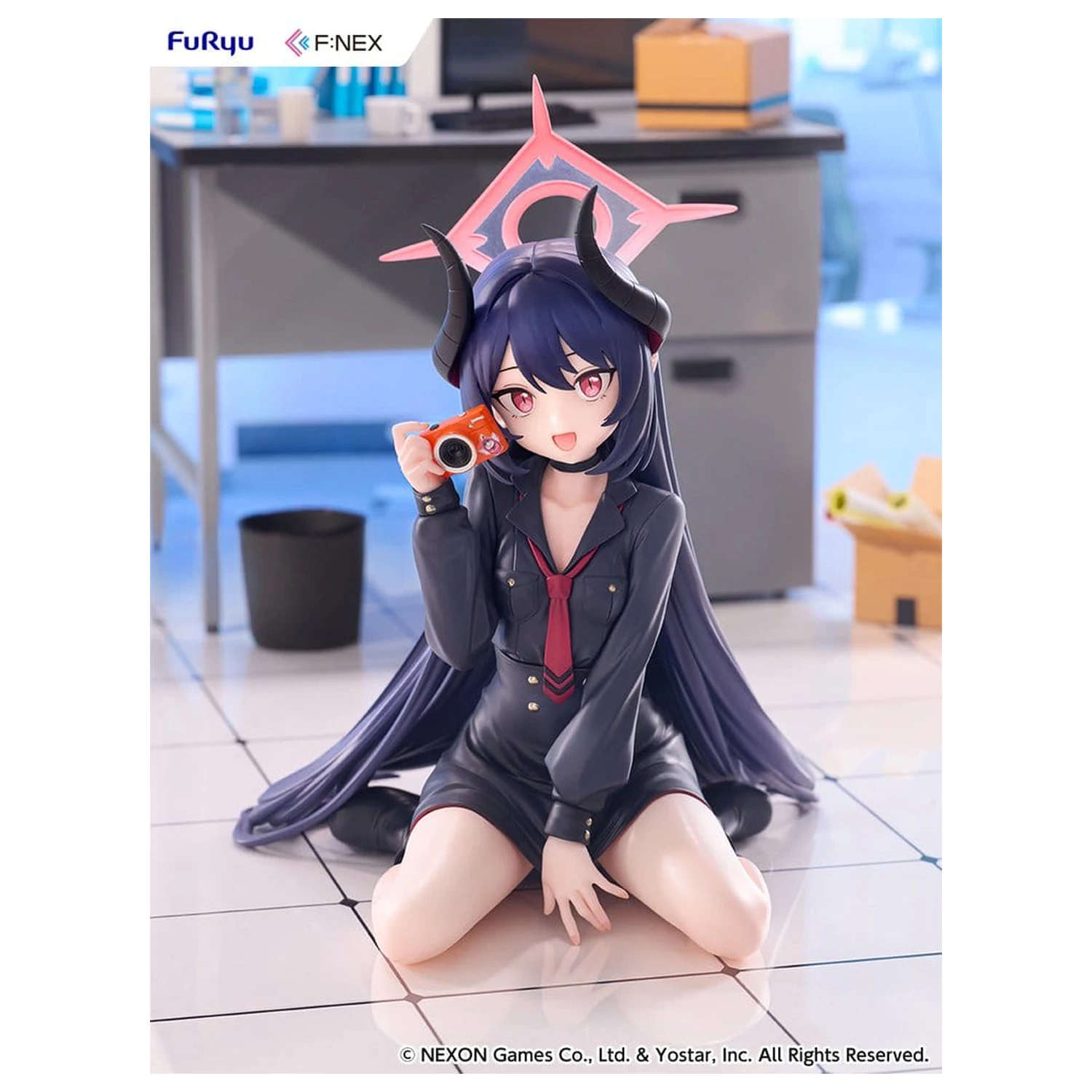 Blue Archive F:NEX PVC figura 1/7 Chiaki Memorial lobby Ver. 38 cm fotografija proizvoda