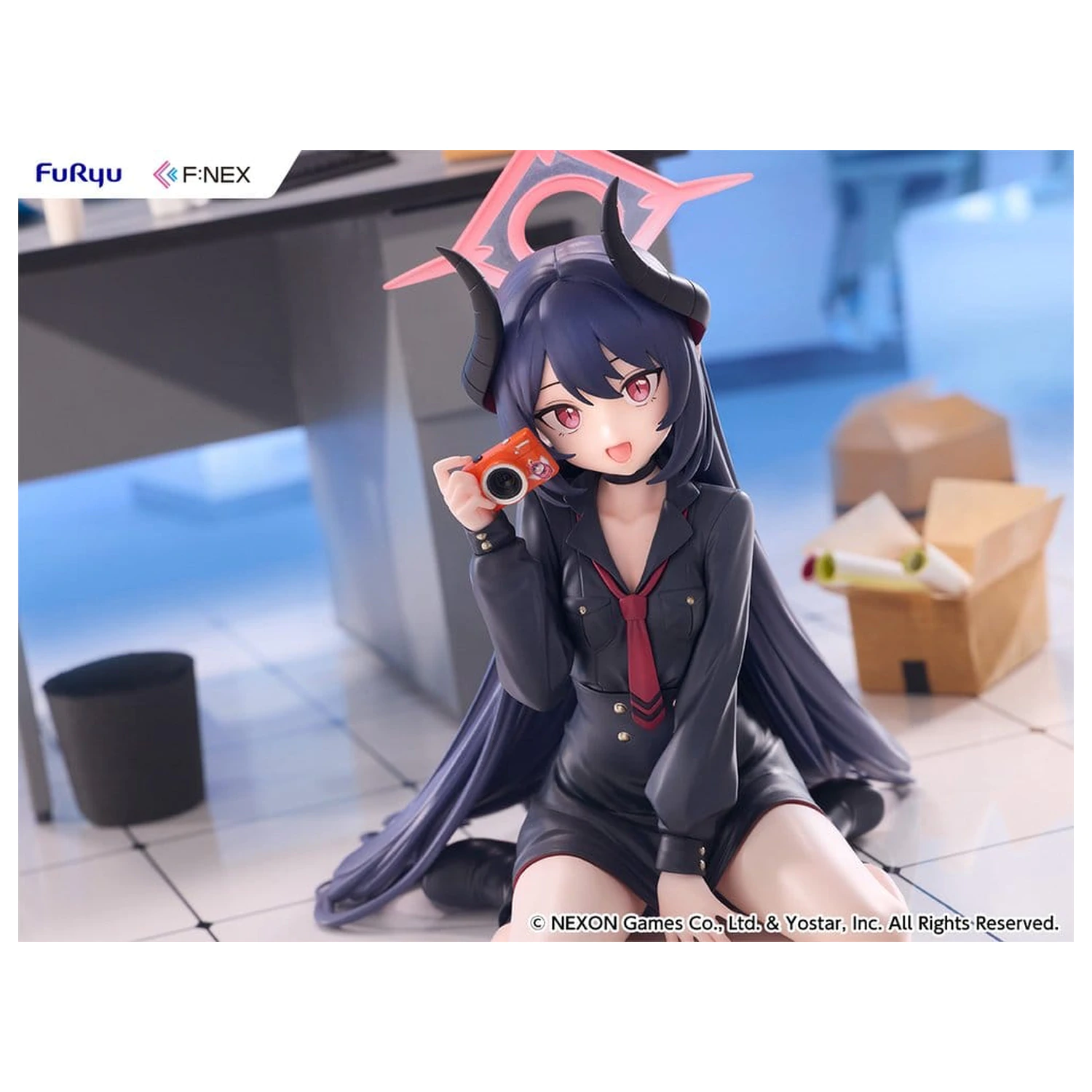 Blue Archive F:NEX PVC figura 1/7 Chiaki Memorial lobby Ver. 38 cm fotografija proizvoda