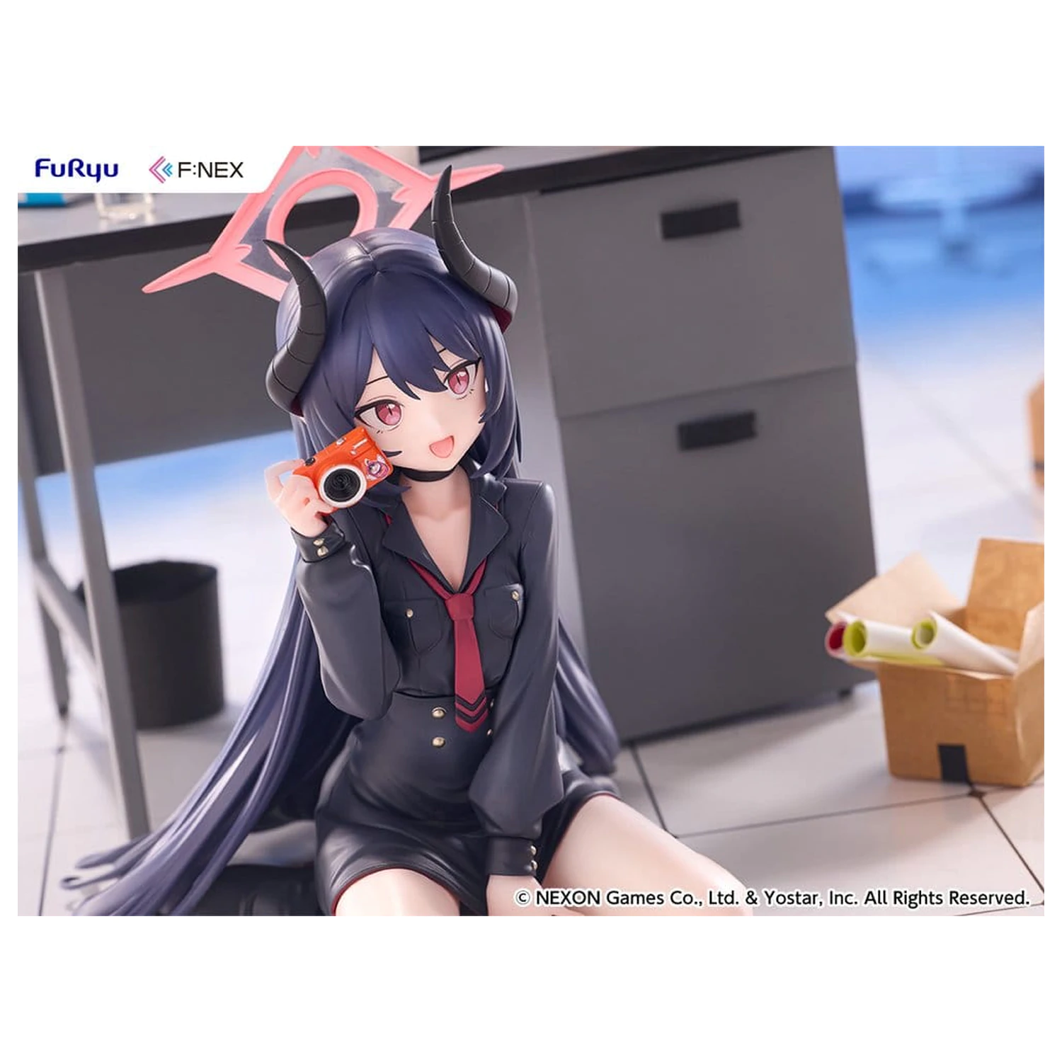 Blue Archive F:NEX PVC figura 1/7 Chiaki Memorial lobby Ver. 38 cm fotografija proizvoda