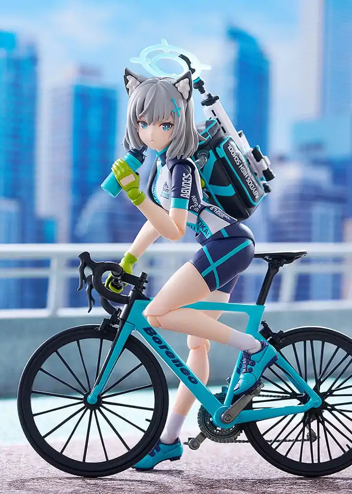 Blue Archive Figma akcijska figura Shiroko Sunaookami Cycling DX Edition 15 cm fotografija proizvoda