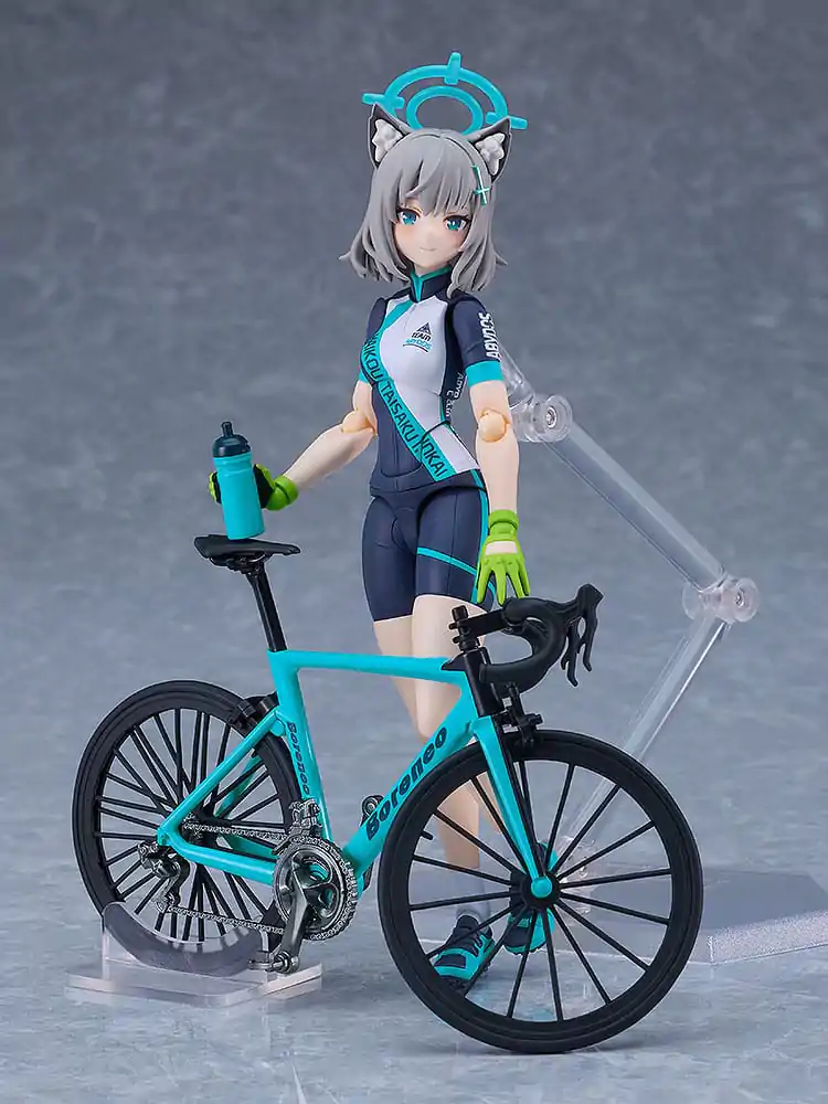 Blue Archive Figma akcijska figura Shiroko Sunaookami Cycling DX Edition 15 cm fotografija proizvoda