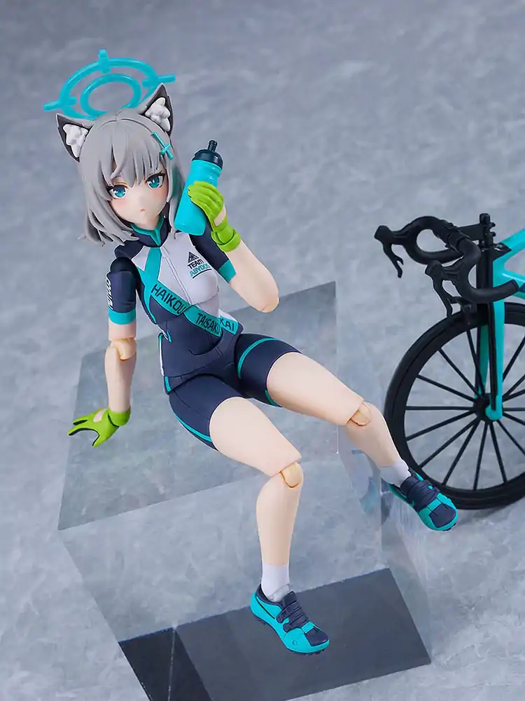 Blue Archive Figma akcijska figura Shiroko Sunaookami Cycling DX Edition 15 cm fotografija proizvoda