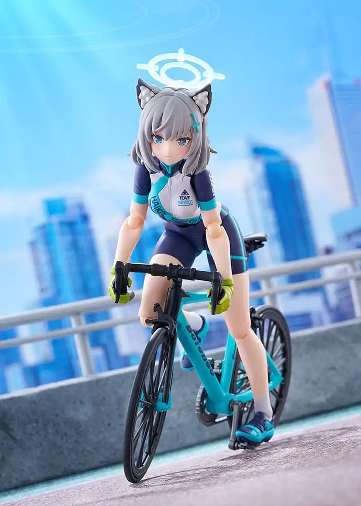 Blue Archive Figma akcijska figura Shiroko Sunaookami Cycling DX Edition 15 cm fotografija proizvoda