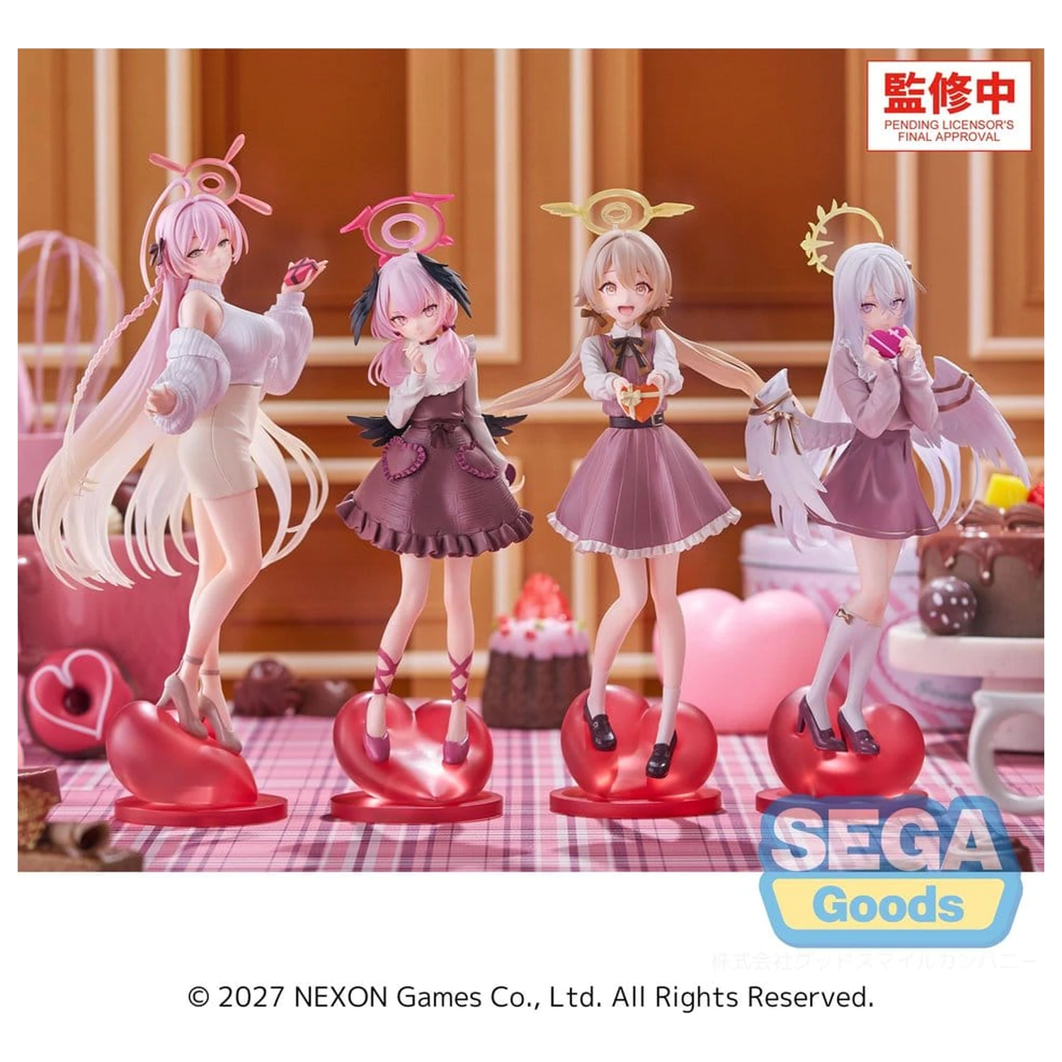 Blue Archive XStellar PVC figura Azusa Happy Valentine!! 21 cm fotografija proizvoda