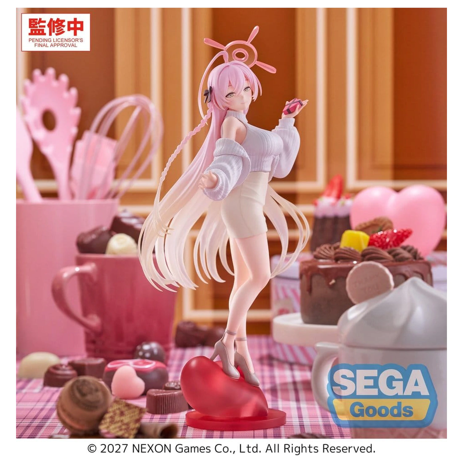 Blue Archive XStellar PVC figura Hanako Happy Valentine!! 25 cm fotografija proizvoda