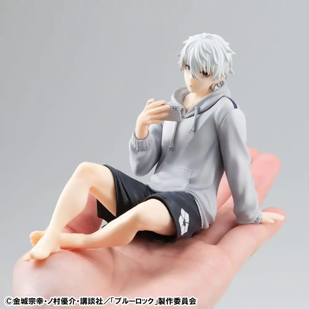 Blue Lock G.E.M. Series PVC Kip Seishiro Nagi Repaint Ver. veličine dlana 9 cm fotografija proizvoda