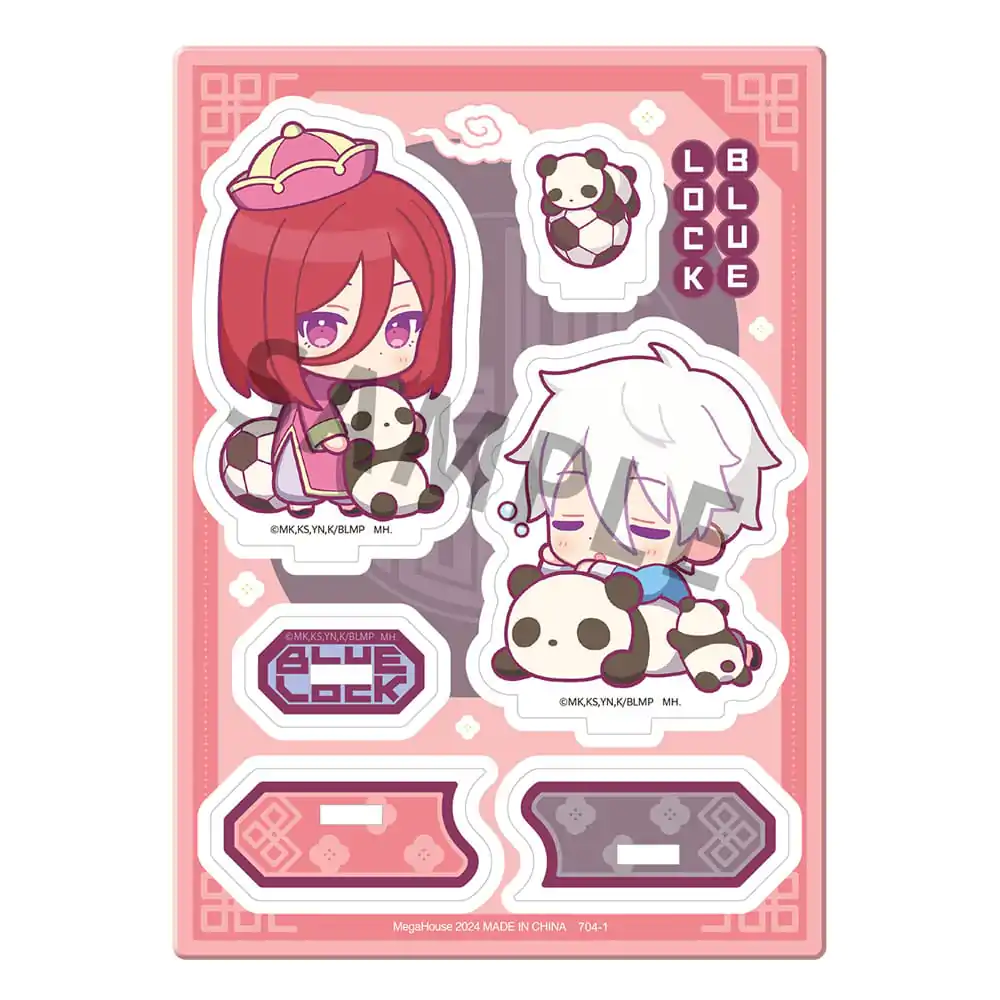 Blue Lock The Movie Akrilni stalak Buddycolle Episode Nagi C: Seishiro Nagi & Hyoma Chigiri 14 cm fotografija proizvoda