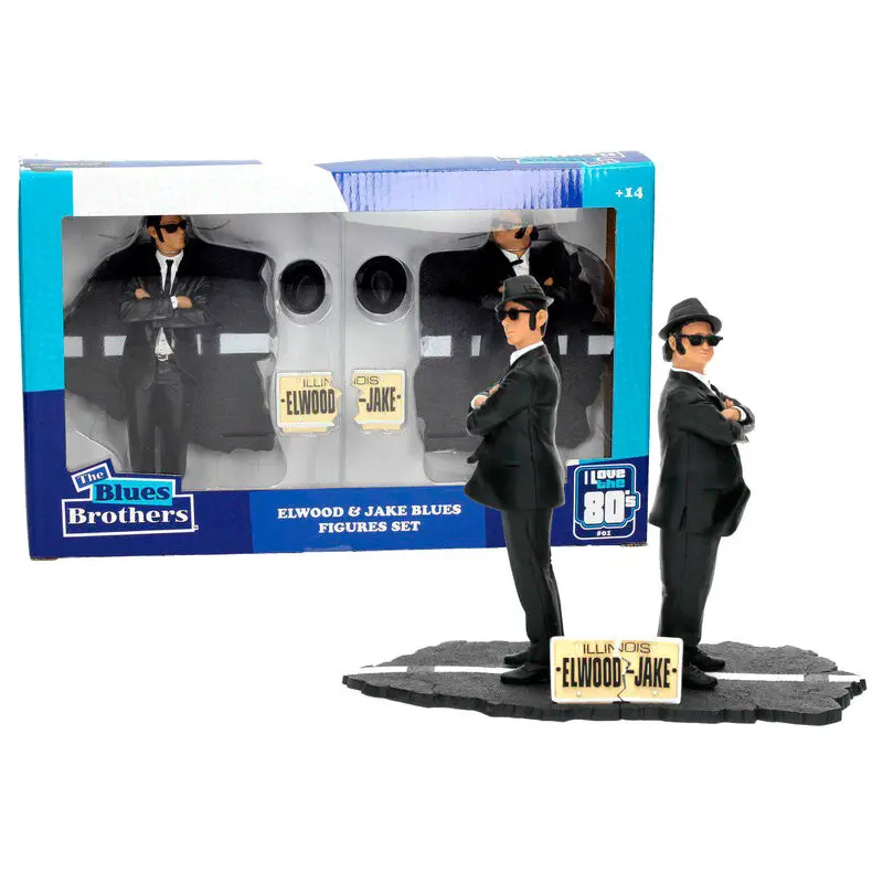 Blues Brothers Movie Icons kipić 2-Pack Jake & Elwood 18 cm fotografija proizvoda