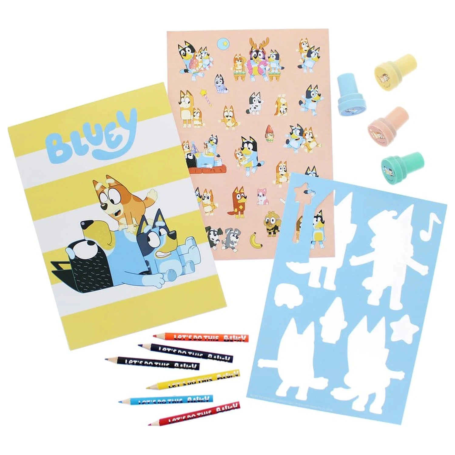 Bluey Set za kreativno bojanje od 14 komada fotografija proizvoda