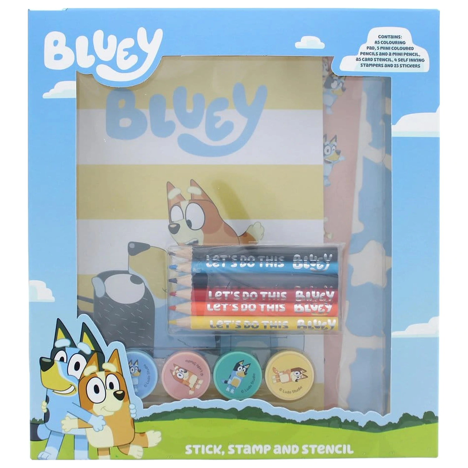 Bluey Set za kreativno bojanje od 14 komada fotografija proizvoda