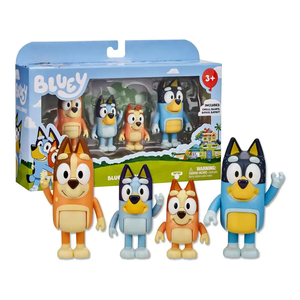 Bluey akcijske figure paket od 4 fotografija proizvoda